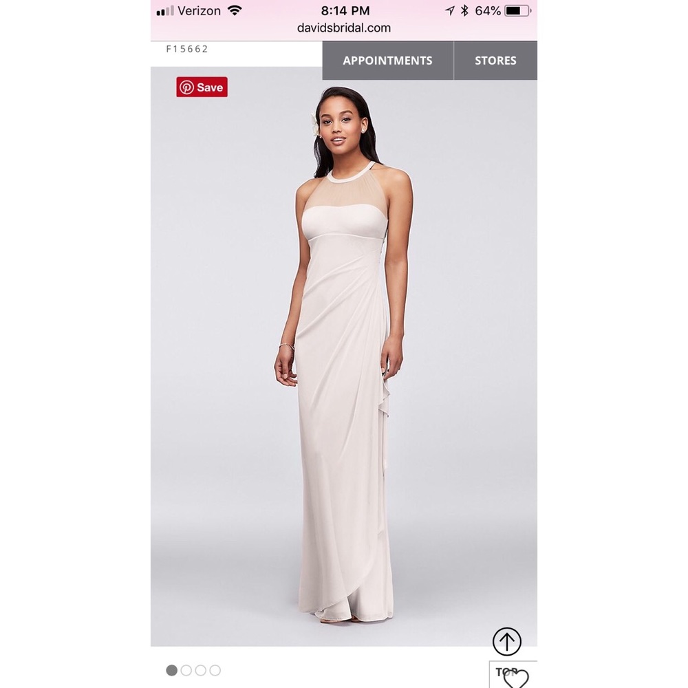 ONLY WORN ONCE! David’s Bridal Bridesmaid Dress